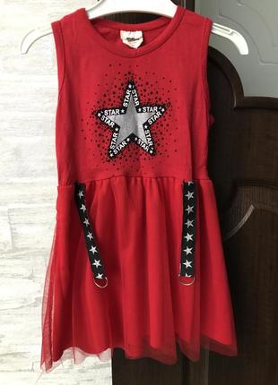 Летнее платье для девочки на годик