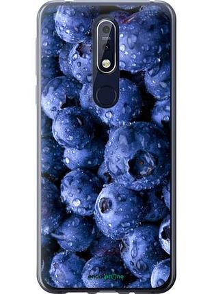 Чехол на nokia 7.1 голубика "4459u-1593-10746"