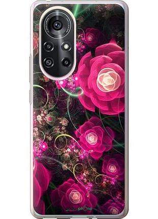 Чехол на huawei nova 8 pro абстрактные цветы 3 "850u-2246-10746"