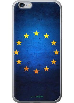 Чехол на iphone 6 plus евросоюз 2 "763u-48-10746"