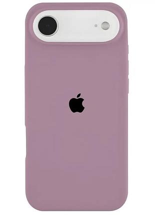 Чохол fiji silicone case для apple iphone 17 air бампер накладка soft touch з мікрофіброю lilac pride