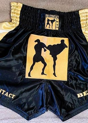Шорты для муайт тай, кикбоксинг, тайский бокс, muay thai, kickboxing, размер: xl
