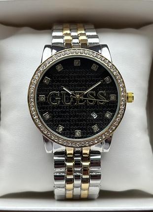 Женские часы guess комбинированного цвета | коробочка в комплекте