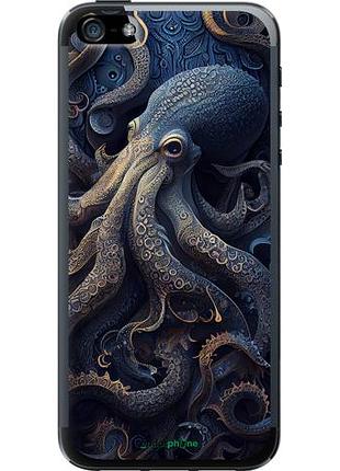 Чехол на iphone 5s осьминог "5551u-21-10746"
