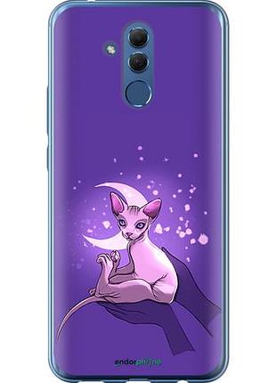 Чехол на huawei mate 20 lite кот2 "4676u-1575-10746"