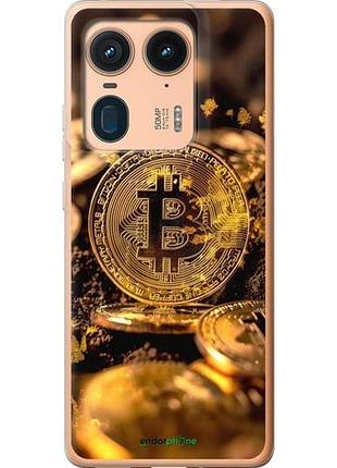 Чехол на motorola moto x50 ultra золотая лихорадка биткойна "6089u-3866-10746"