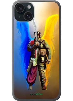 Чехол на iphone 15 plus воин-ангел "5317u-3097-10746"