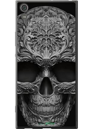 Чехол на sony xperia xa1 ultra g3212 skull-ornament "4101u-1237-10746"