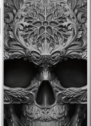 Чехол на huawei ascend p8 skull-ornament "4101u-123-10746"