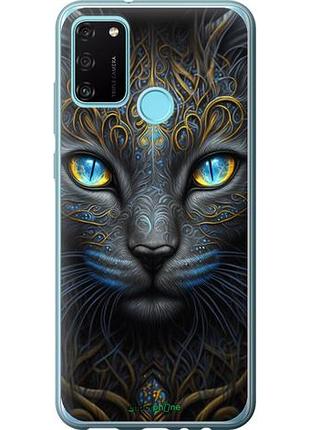 Чехол на huawei honor 9a кошка "5548u-1900-10746"