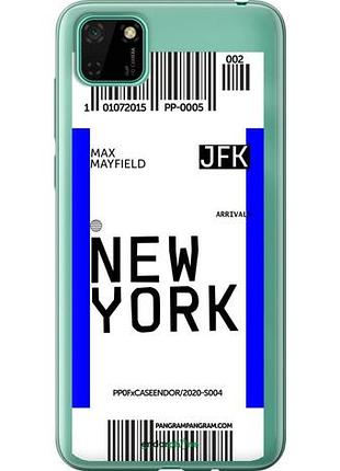 Чехол на huawei y5p new york "4861u-1936-10746"