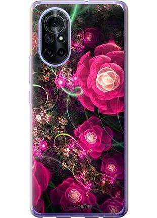 Чехол на huawei nova 8 абстрактные цветы 3 "850u-2245-10746"