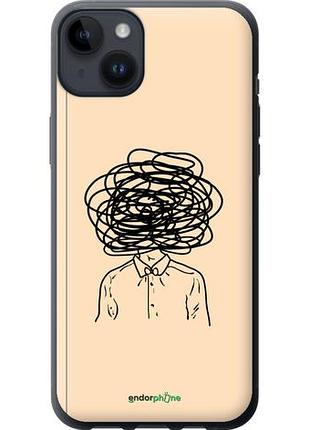 Чехол на iphone 14 plus мысли "4568u-2645-10746"
