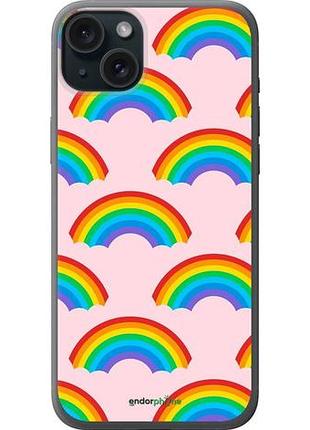 Чехол на iphone 15 plus rainbows "4478u-3097-10746"