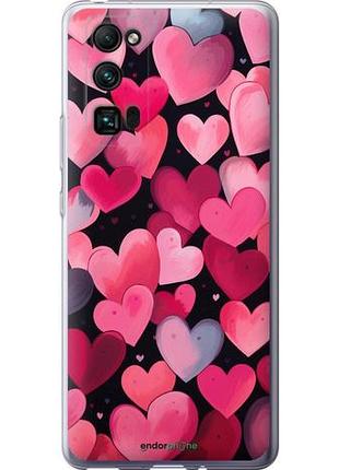 Чехол на huawei honor 30 pro сердечки 4 "5662u-1920-10746"