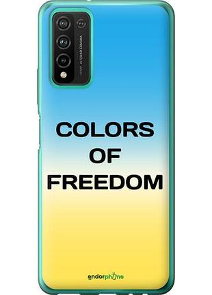 Чехол на huawei honor 10x lite colors of freedom "5453u-2198-10746"
