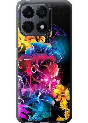 Чохол на huawei honor x8a абстрактні квіти "511u-2963-10746"