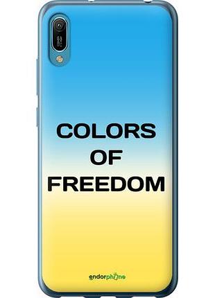 Чехол на huawei y6 2019 colors of freedom "5453u-1666-10746"