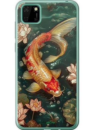 Чохол на huawei y5p мелодія лотоса "6106u-1936-10746"
