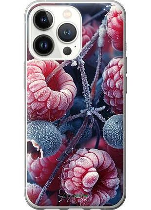 Чехол на iphone 13 pro морозные ягоды "6033u-2372-10746"