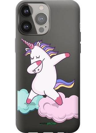Чехол на iphone 13 pro max единорог "4702u-2371-10746"
