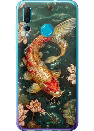 Чохол на huawei nova 4 мелодія лотоса "6106u-1632-10746"