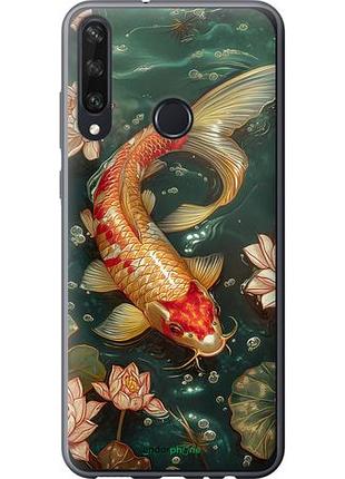 Чохол на huawei y6p мелодія лотоса "6106u-1952-10746"
