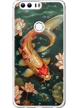 Чохол на huawei honor 8 мелодія лотоса "6106u-351-10746"