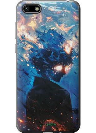 Чехол на huawei y5 2018 сатору годжо "6129u-1500-10746"