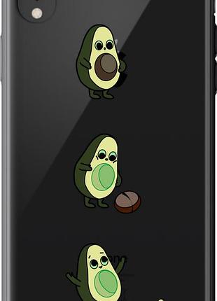 Чехол на iphone xr авокадо 1 "4857u-1560-10746"