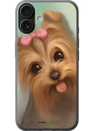 Чохол на iphone 16 plus намальований йоркширський тер'єр "928u-3714-10746"
