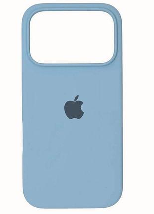 Чохол fiji silicone case для apple iphone 17 pro max бампер накладка soft touch з мікрофіброю lavender grey