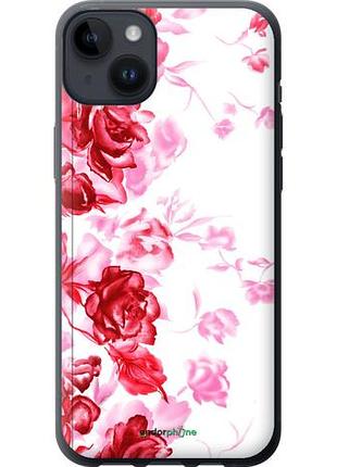 Чохол на iphone 14 plus намальовані троянди "724u-2645-10746"