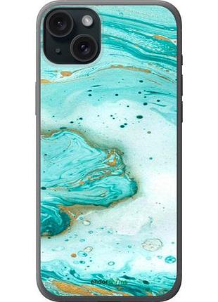 Чехол на iphone 15 plus мраморный "4895u-3097-10746"
