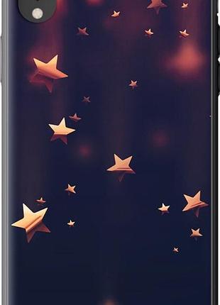 Чехол на iphone xr падающие звезды "3974u-1560-10746"