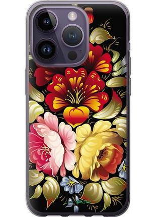 Чехол на iphone 14 pro хохлома 6 "829u-2646-10746"