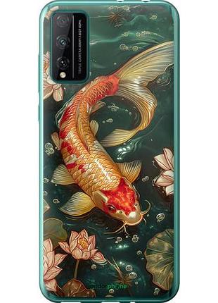 Чехол на huawei honor play 4t pro мелодия лотоса "6106u-1914-10746"