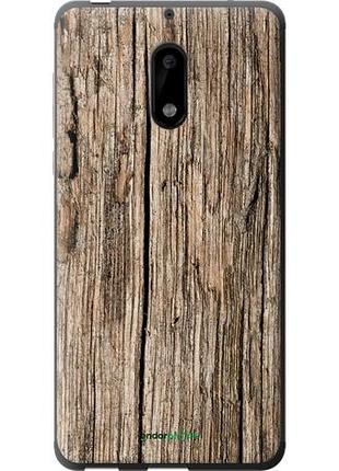 Чехол на nokia 6 текстура дерева "4476u-898-10746"