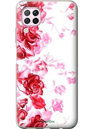 Чохол на huawei p40 lite намальовані троянди "724u-1887-10746"