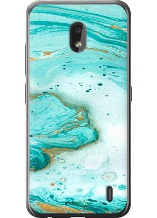 Чехол на nokia 2.2 мраморный "4895u-1706-10746"