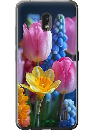 Чехол на nokia 2.2 весенние цветы "6058u-1706-10746"