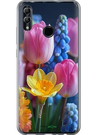 Чехол на huawei honor 10 lite весенние цветы "6058u-1618-10746"