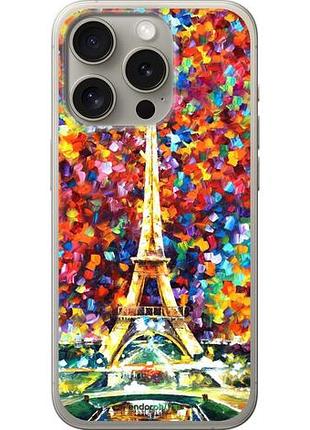 Чехол на iphone 15 pro париж "830u-3096-10746"
