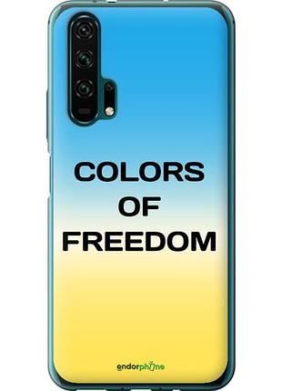 Чехол на huawei honor 20 pro colors of freedom "5453u-1702-10746"