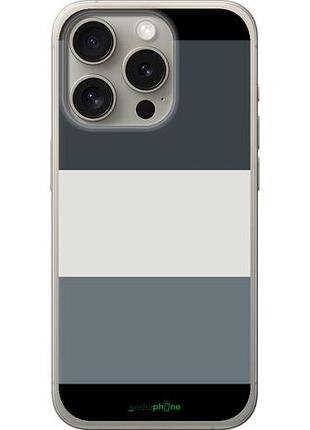 Чехол на iphone 15 pro полосы "4588u-3096-10746"