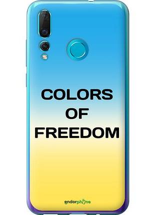 Чехол на huawei nova 4 colors of freedom "5453u-1632-10746"