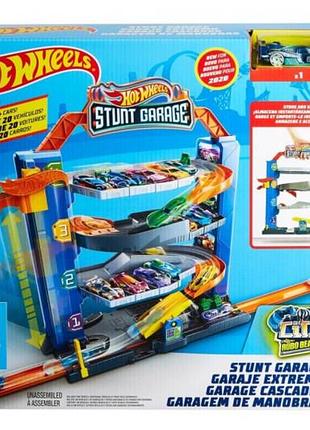 Четырехэтажный гараж для машинок gnl70 hot wheels kid оригинал