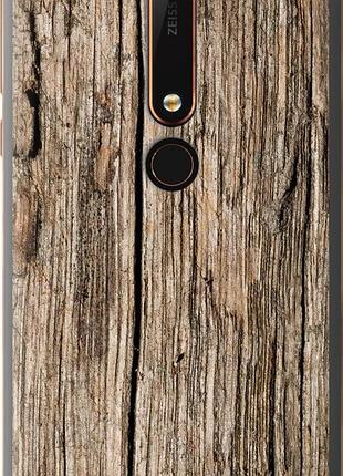 Чехол на nokia 6 2018 текстура дерева "4476u-1386-10746"