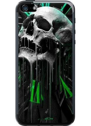 Чохол на iphone se череп-годинник "4100u-214-10746"