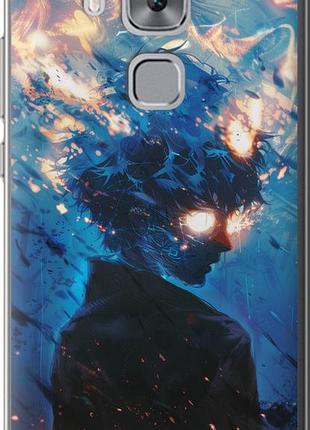 Чехол на huawei nova plus сатору годжо "6129u-961-10746"